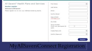 My-All-Savers-Connect-Registration